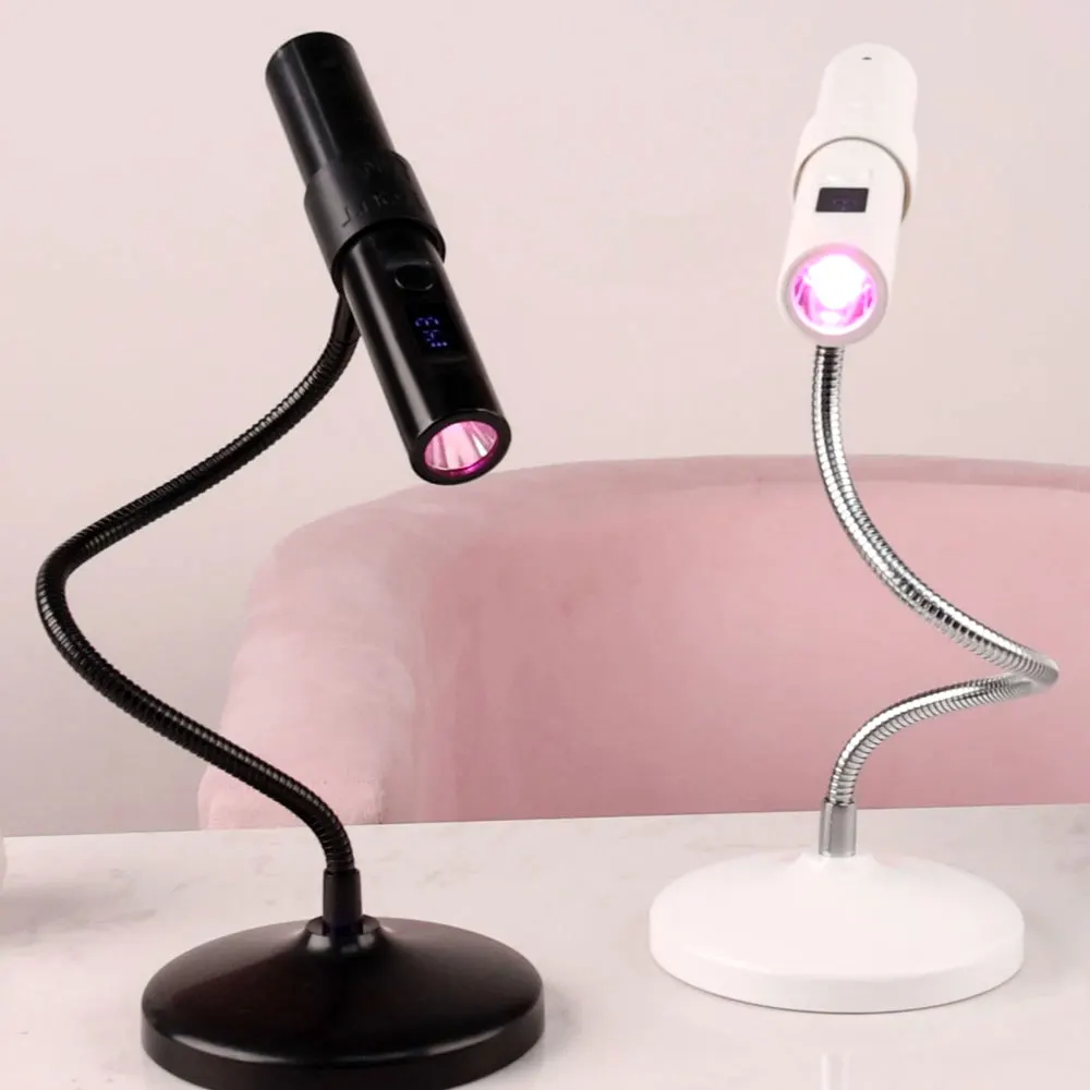 ANBEISTEE Lampe UV Pour Les Ongles, Lampe à Ongles UV Rechargeable, Séchage Rapide Des Ongles