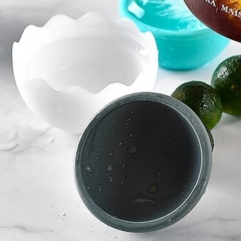 3D Round Ice Cube Mold Ice Maker Hockey Molds Whiskey Cocktail Large Ball Silicone Mould Cream Tools Kitchen Tadgets