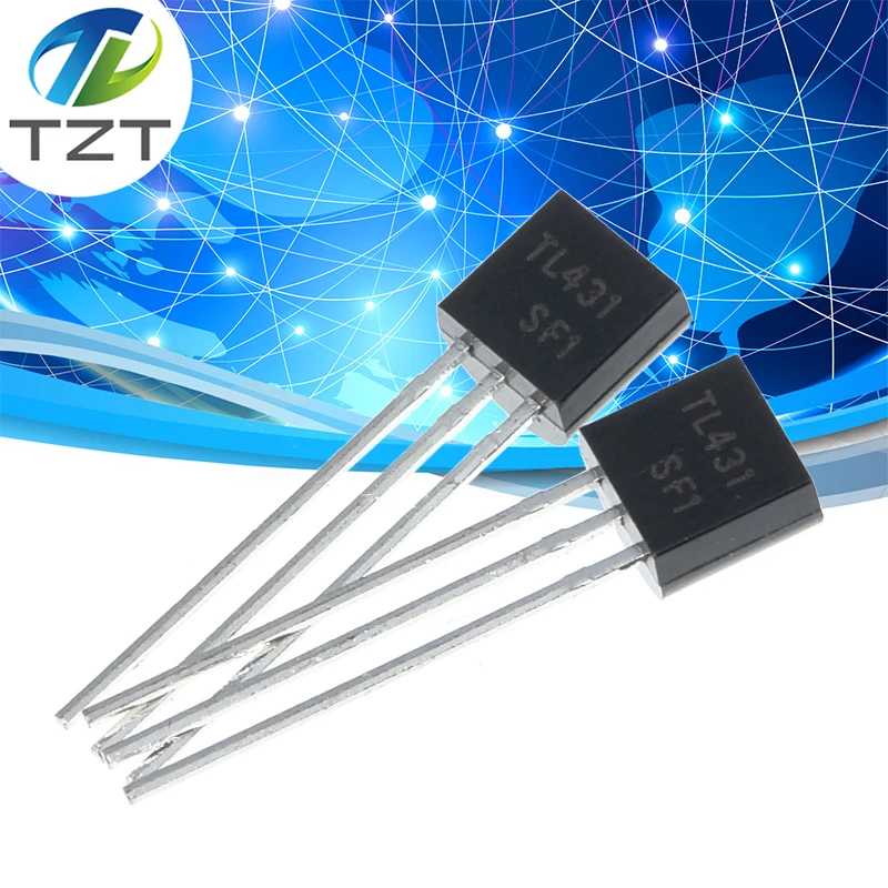 50pcs TL431A TL431 Voltage References 2.5-36V Prog Adjust