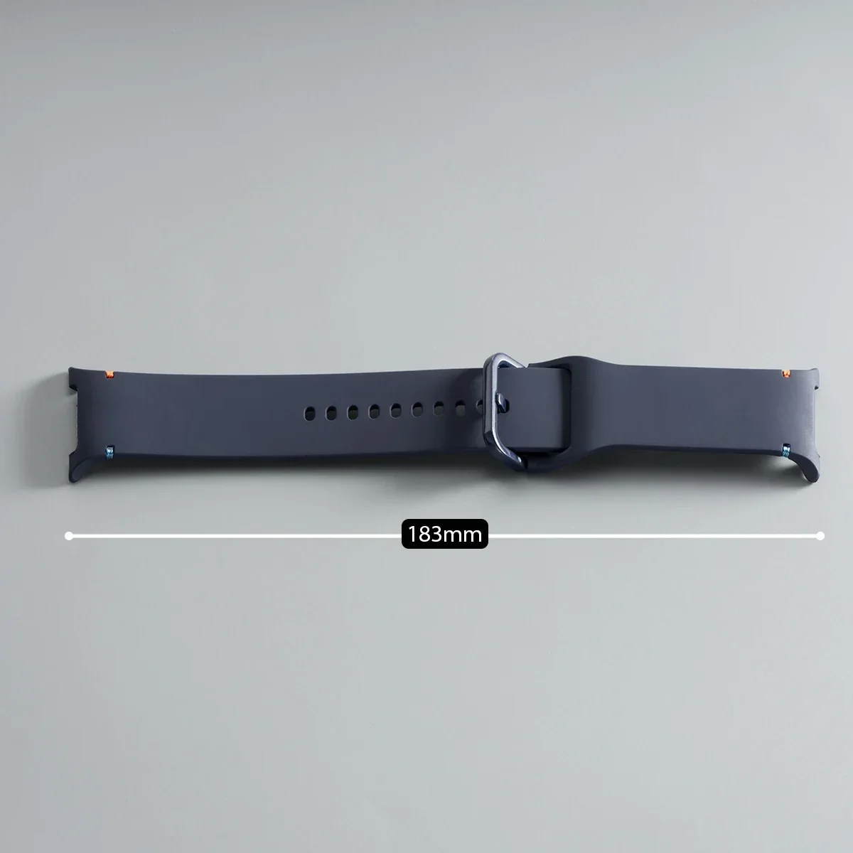 Offizielles Armband für Samsung Galaxy Watch 8 40 mm 44 mm Watch8 Classic 46 mm Silikon-Sportarmband Correa Original 1:1 No Gaps Band – Detail 6