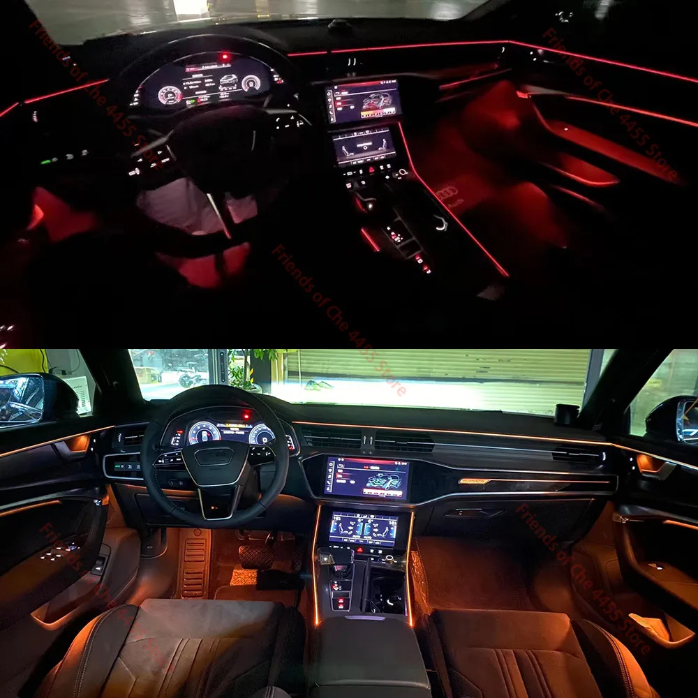 Audi A6 A7 c8 Ambientebeleuchtung Ambiente Licht Led Nachrüsten in