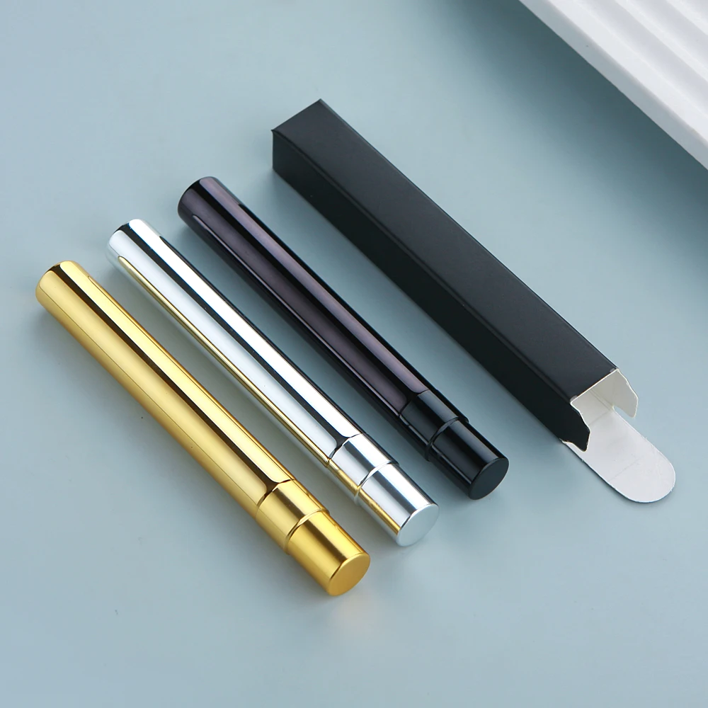 50pcs/Lot Electroplated Glass Perfume Bottles with Square Package Box, Refillable Atomi... - SKU EGPB1547 - UGI Packaging