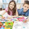 24Pack Small Coloring Books for Kids with 24 Stacking Crayons Set Bulk Coloring Books for Kids Ages 2-4, 4-8, 8-12 Mini Coloring 6