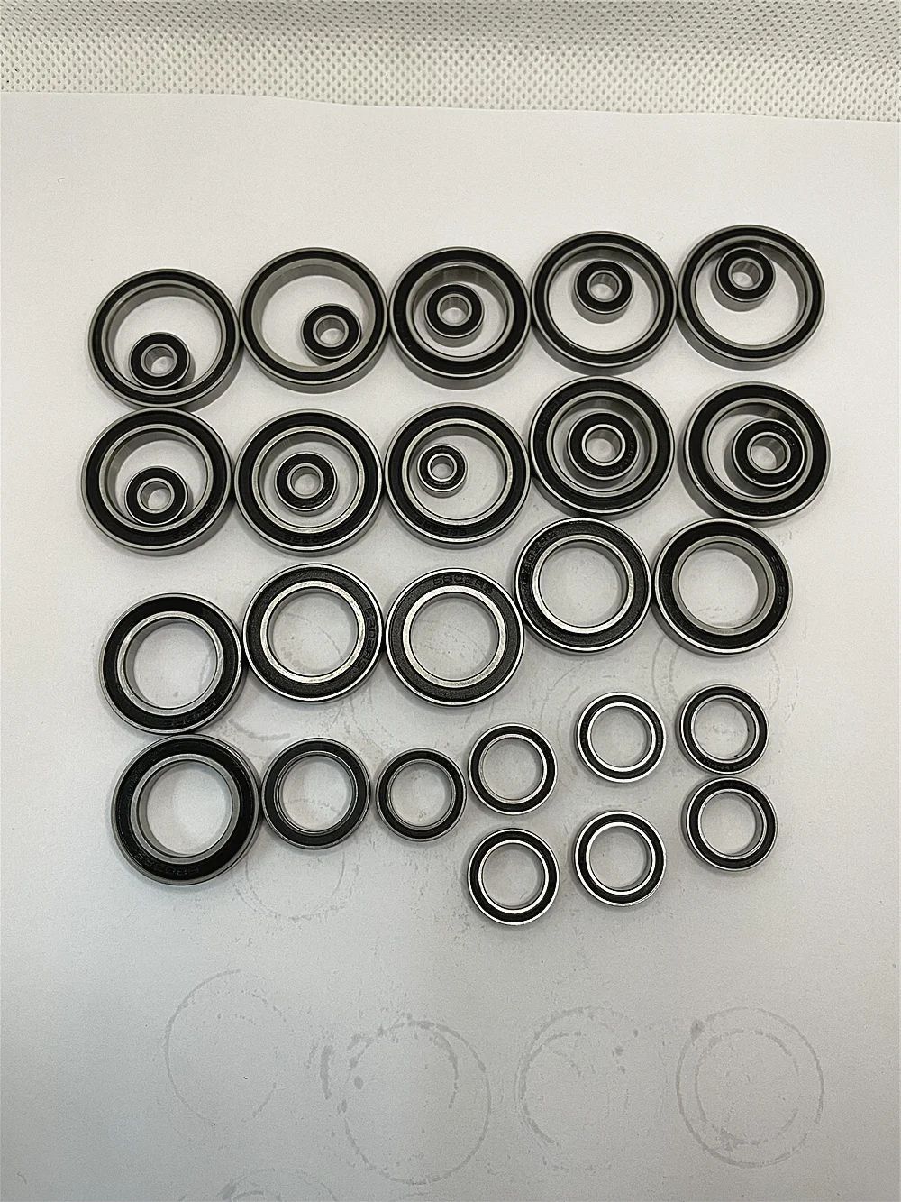 34Pcs Kit Cuscinetto Sigillato In Gomma Per 1/5 Trax 8S X-Maxx Xmaxx 6S Rc Crawler Car Black Bearing Parti Di Aggiornamento X Maxx 8S Parti