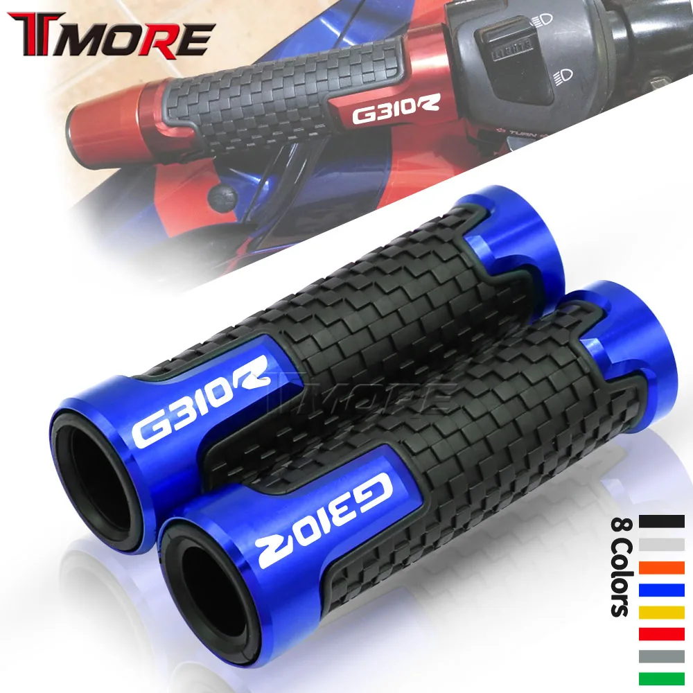 

Универсальные Мотоциклетные аксессуары для BMW G310R G310 R 7/8 дюйма 22 см, алюминиевые рулевые рукоятки с ЧПУ, чехол для руля