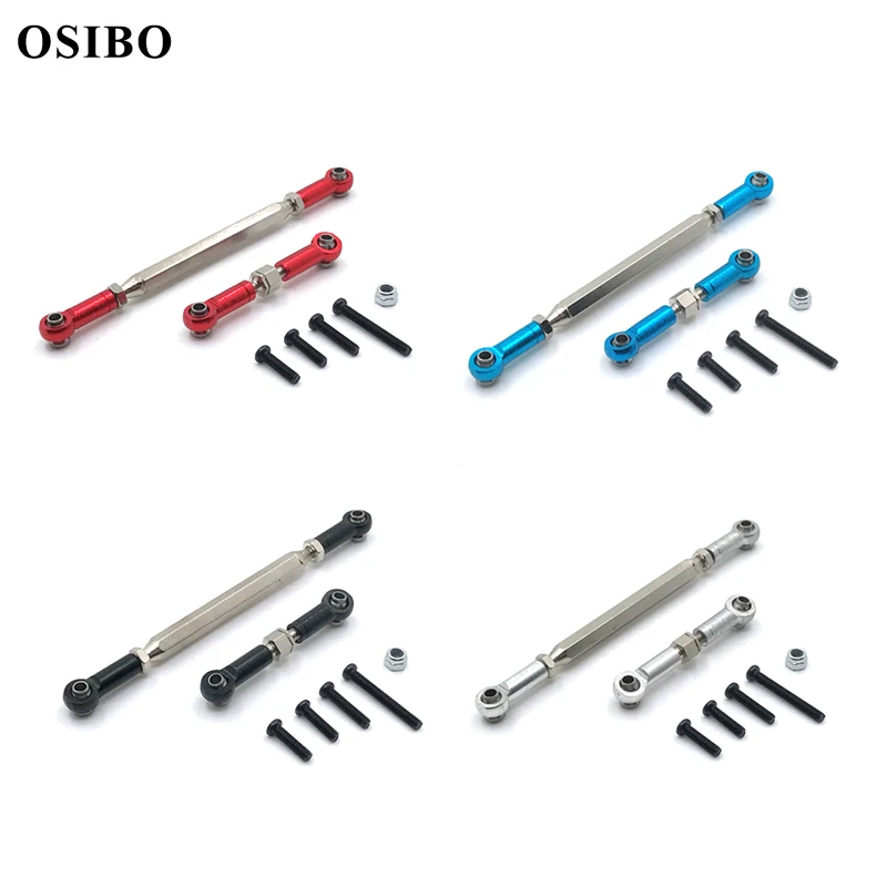 Conjunto De Varillas De Dirección De Coche RC, Brazo De Varilla Servo De Metal Multiusos, Fácil