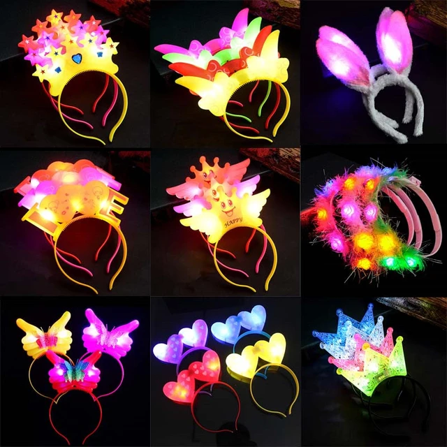 2000Pcs RGB Foam Sticks 3-LED Flashing Glow Sticks Wedding Rave Party Fast  Ship