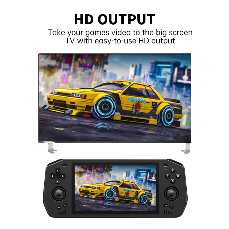 Powkiddy Ʈ ޴   ܼ, ȵ̵ 11, 5.5 ġ ġ ũ, HD TV  , 512G 75000  PSP PS2, X28