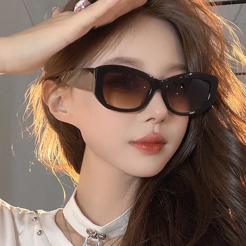 Fashion Small Frame Cat Eye Female Sunglasses