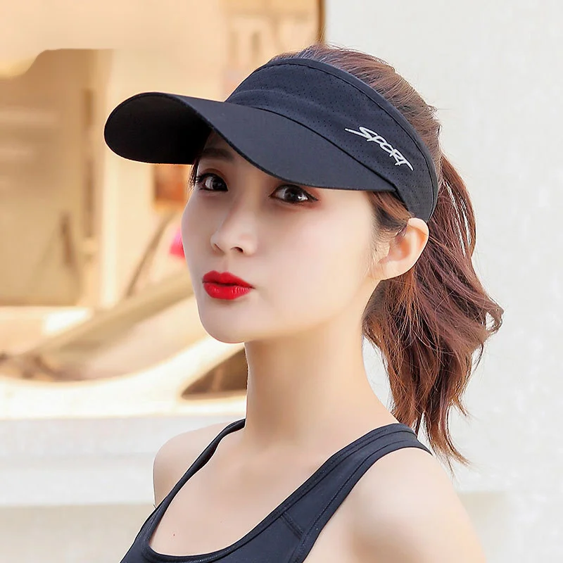 Golf Baseball Empty Top Hat Outdoor Sports Hiking Hat Ring Sun Visor Men's And Women's Hats_viptrois.com