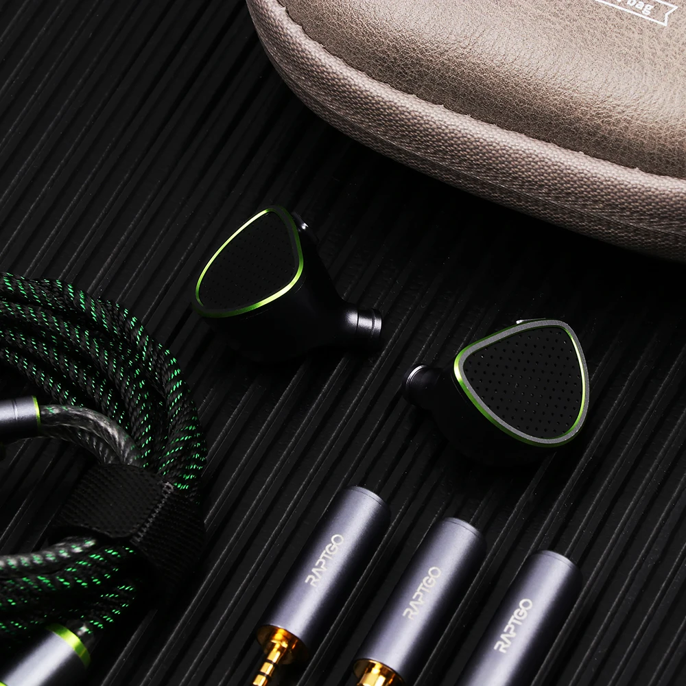 RAPTGO HOOK-X 14.2mm Open Planar Driver+PZT Driver HiFi In-ear Earphone description image 7