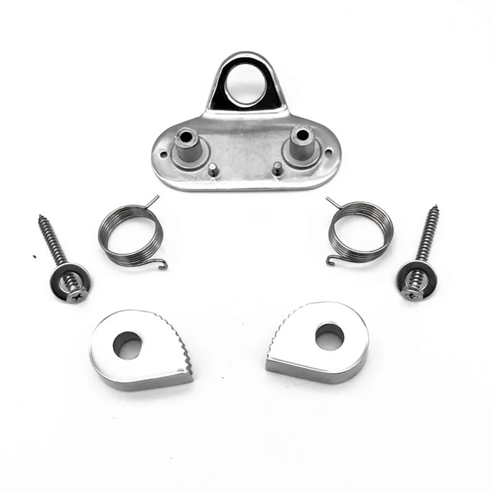 Boat Cam Cleat Strong Bearing 316 Stainless Steel Rope Clamp Cleats Sea Boats Sailing Accessories