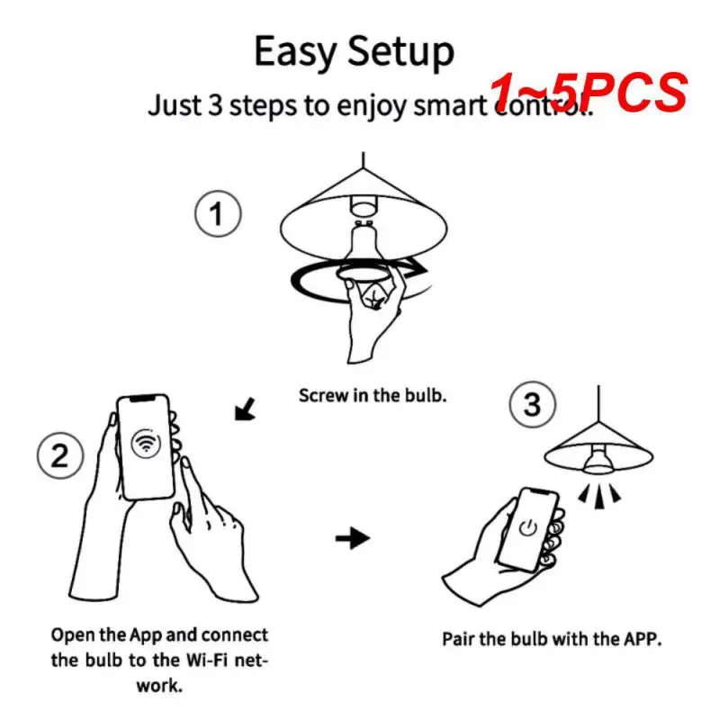

1 ~ 5 шт., Zigbee 3,0 GU10 5 Вт RGBCW
