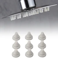 50pcs Replacement Shower Head Nozzles Spray Hole Silicone Nozzle White For 4mm Opening Size Shower Head Replace Parts 1