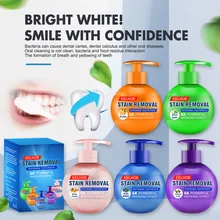 

EELHOE Daily Necessities Toothpaste To Remove Stains And Fresh Breath Fruit Toothpaste