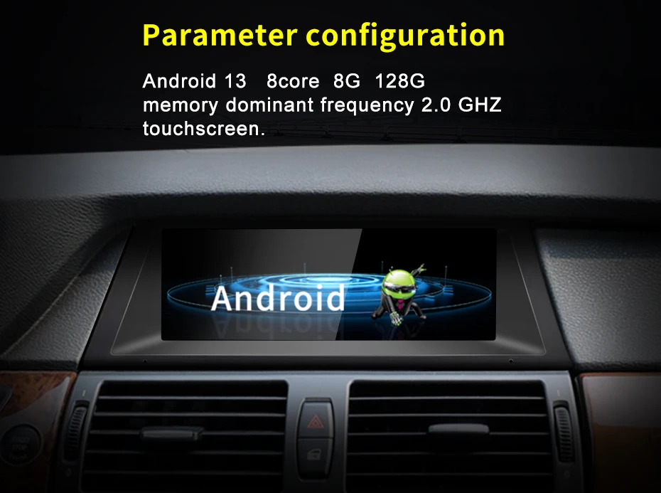 2025 New Qualcomm Snapdragon 665 6125 Android AUTO CarPlay Multimedia Screen For