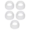 5Pcs Insulator Cup Gasket 18CG For TIG WP17/18/26 Welding Torch Kit White Rubber Washer 22*22*11mm Welding Equipment Parts 6