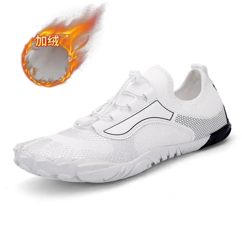

Winter Men's Shoes Middle School Students Fleece-Lined Thermal Sneakers Men Thick Cotton Shoes Teenagers Youth Shoes Men