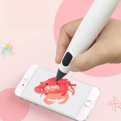 3d caneta pr 300b baixa temperatura 3d impressão caneta é melhor para crianças com filamento pcl 1.75mm natal presente de aniversário
