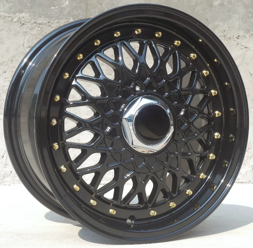 Bs Rs 15 16 17 Pollici 4X100 4X114.3 5X100 5X112 Cerchi In Lega Per Auto Adatti Per Honda Toyota Kia Hyundai Bmw Subaru Nissan Volkswagen