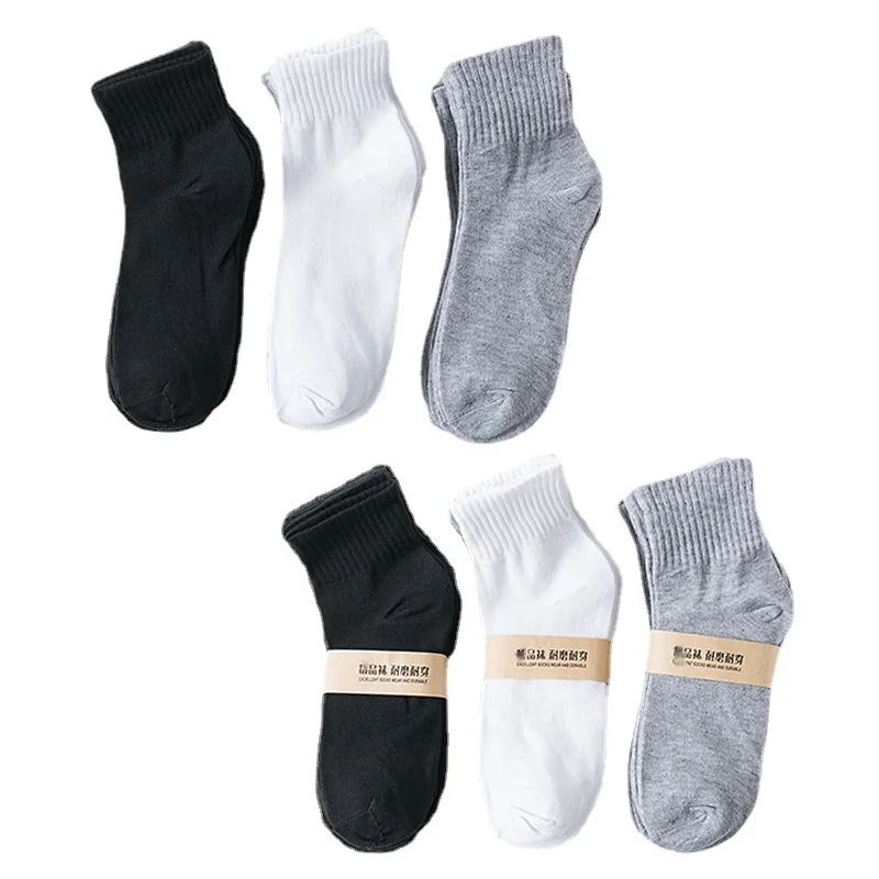 Autumn and Winter Men's Socks Men's Mid Calf Athletic Socks AliExpress