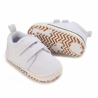 0-18M Newborn Baby Shoes Boy Girl Classical Sport Soft Sole PU Leather Multi-Color First Walker Casual Sneakers Baptism Shoes 2