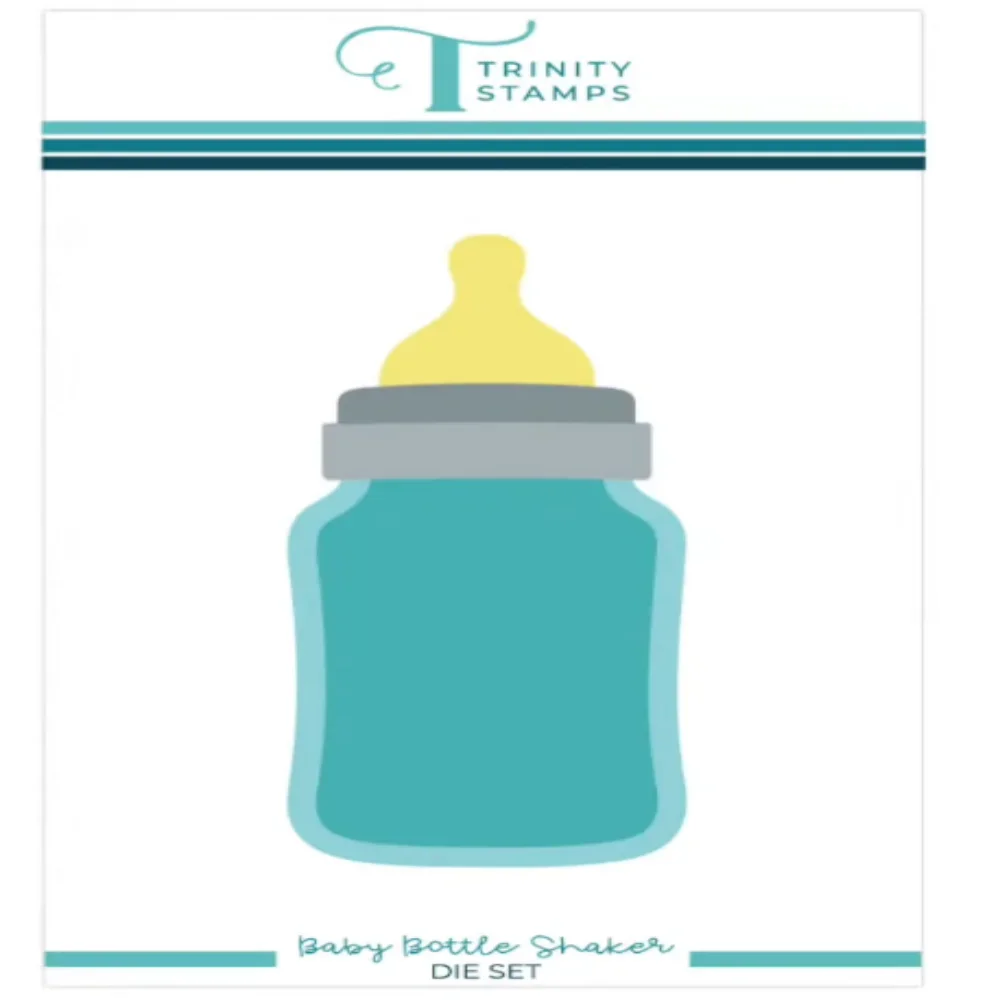 

2024 New Baby Bottle Metal Cutting Dies For DIY Decorating Scrapbooking Paper Gift Card Embossing Craft Handcraft Mothers Day