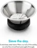Mini Juicer with Cup, Black and Silver 6