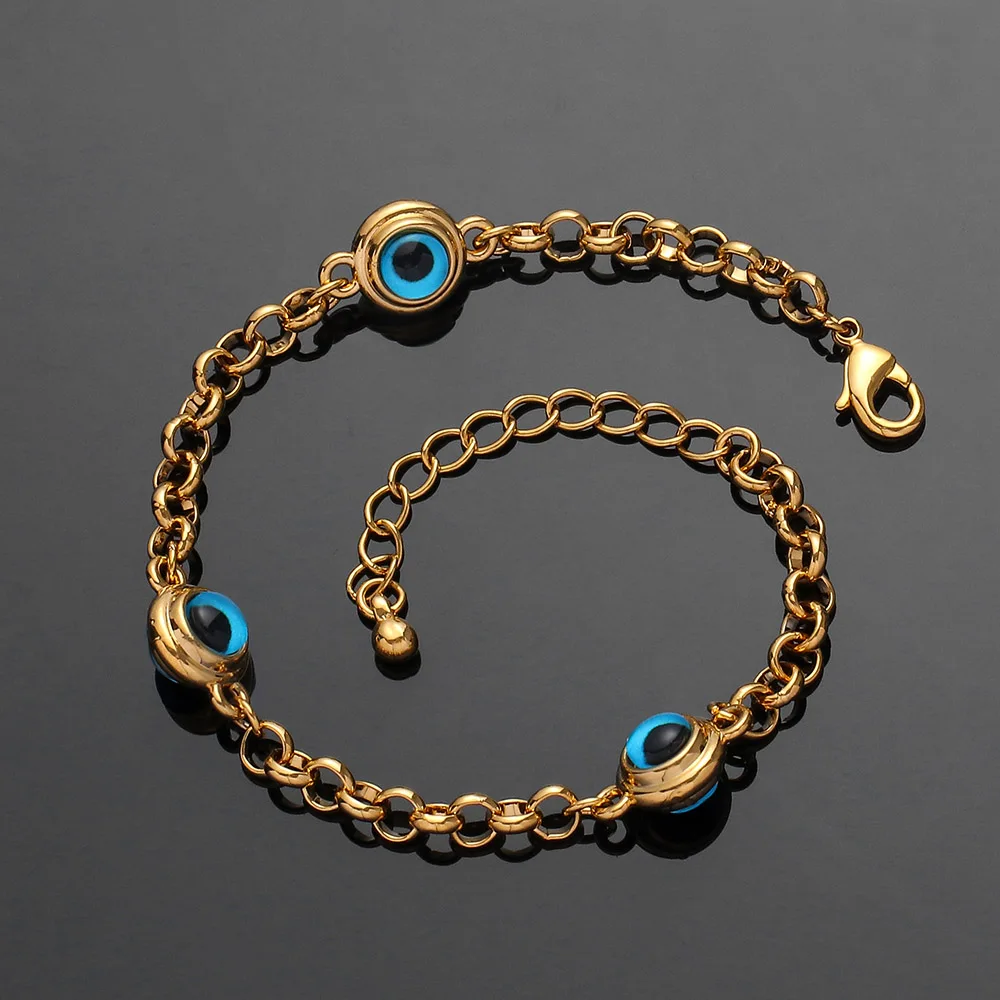 1 Gram Gold Forming - 3 Line Gold Plated Rudraksha Bracelet for Men - Style  B750 – Soni Fashion®