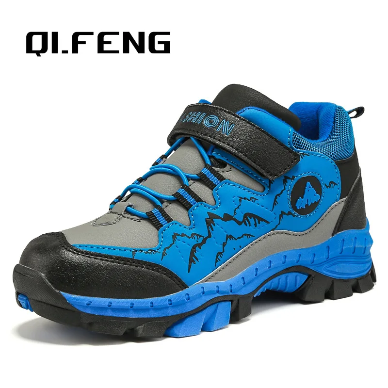Winter Hiking Shoes Boy Kids Snow Boots Teenagers Children Shoe Walking