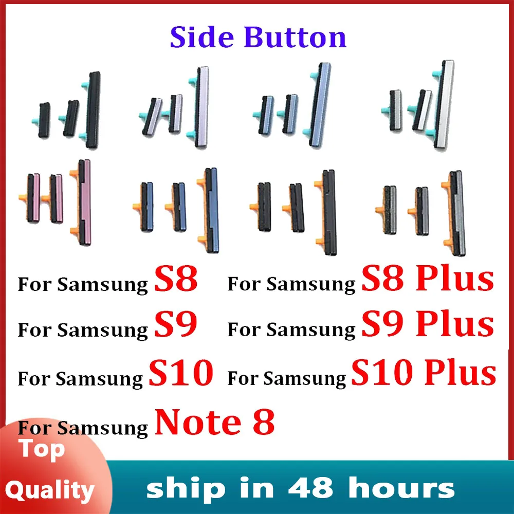Сменная деталь для Samsung Note 8 S8 S9 S10 Plus + кнопка включения/выключения питания