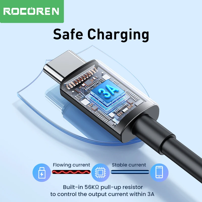 Rocoren USB Type C Cable for Xiaomi mi 14 Ultra Redmi Note 13 Pro Fast Charging USB-C Cable Mobile Phone USBC Data Cord Wire Best Sellers In Phones Accessories Rocoren USB Type C Cable for Xiaomi mi 14 Ultra Redmi Note 13 Pro Fast Charging USB-C Cable Mobile Phone USBC Data Cord Wire Best Sellers In Phones Accessories