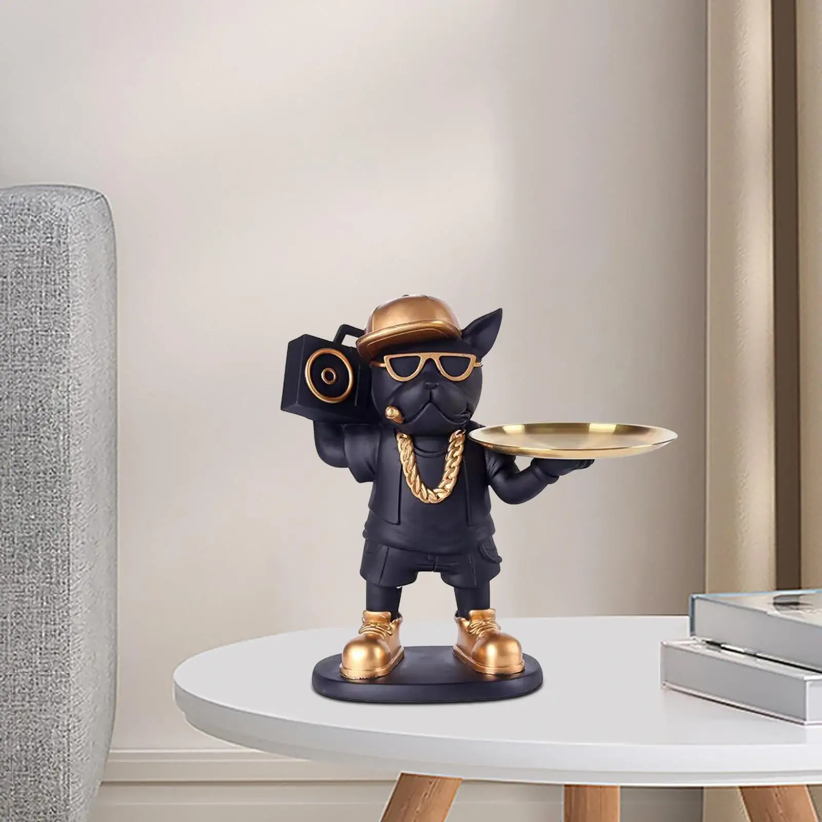 Jewelry Trinket Tray Candy Dog Statue Storage Box Animal Figurine Organizer for Entrance Living Room Countertop Cabinet Entryway Jewelry Trinket Tray Candy Dog Statue Storage Box Animal Figurine Organizer for Entrance Living Room Countertop Cabinet Entryway