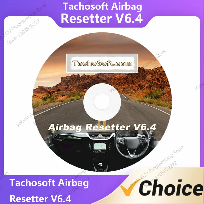 2024 Resetter Airbag Tachosoft Software V6.4 Per 19 Marchi Di Auto Funziona Con Coperture Kess Più Di 450 Modelli Ecu Airbag Lingua Inglese-30%