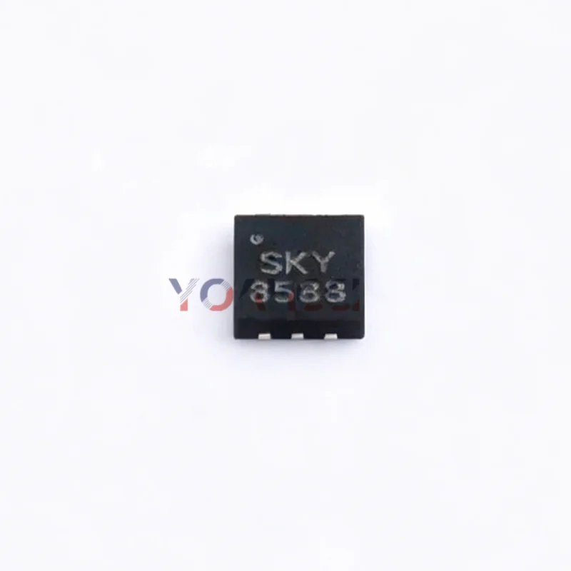 SKY13588-460LF (10개) RF 스위치 SP3T 반사형 0.1-6GHz 0.45dB IL 30dB 절연 2.5-4.8V QFN-12 2x2mm WLAN IoT 안테나 스위치