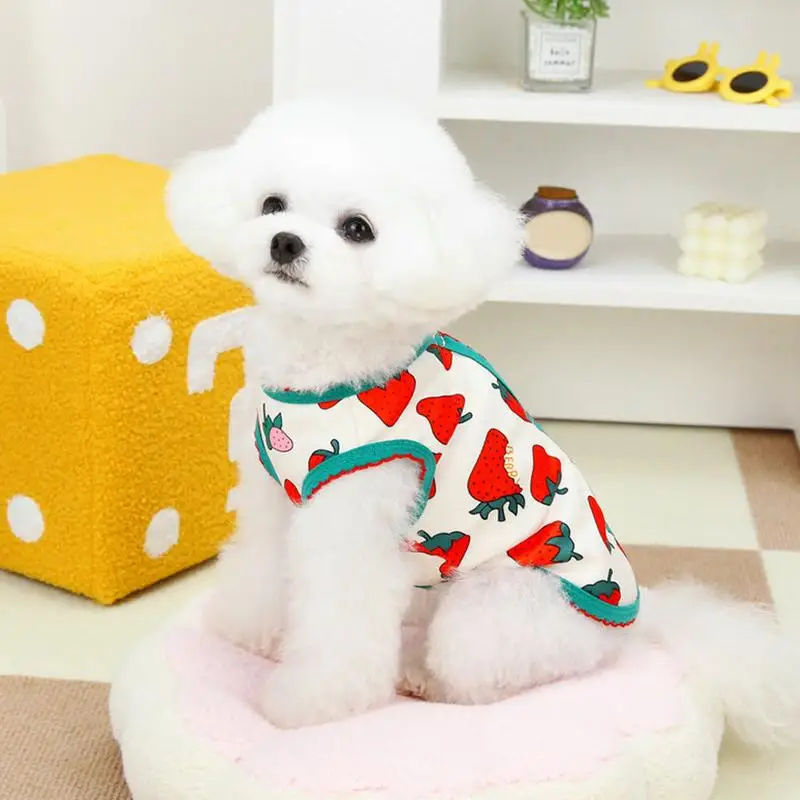 Pet Clothes Pet Clothes For Small Dogs Sleeveless Stylish Breathable Comfortable Cat Suit For Camping Beach Walking Training
