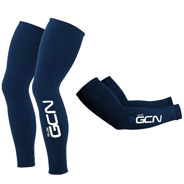 RAUDAX GCN Leg Warmers UV Tection Cycling Arm Warmer Breathable Bicycle Running Racing MTB Bike Leg Sleeve cooling arm sleeves sun protection arm sleeves arm sleeves