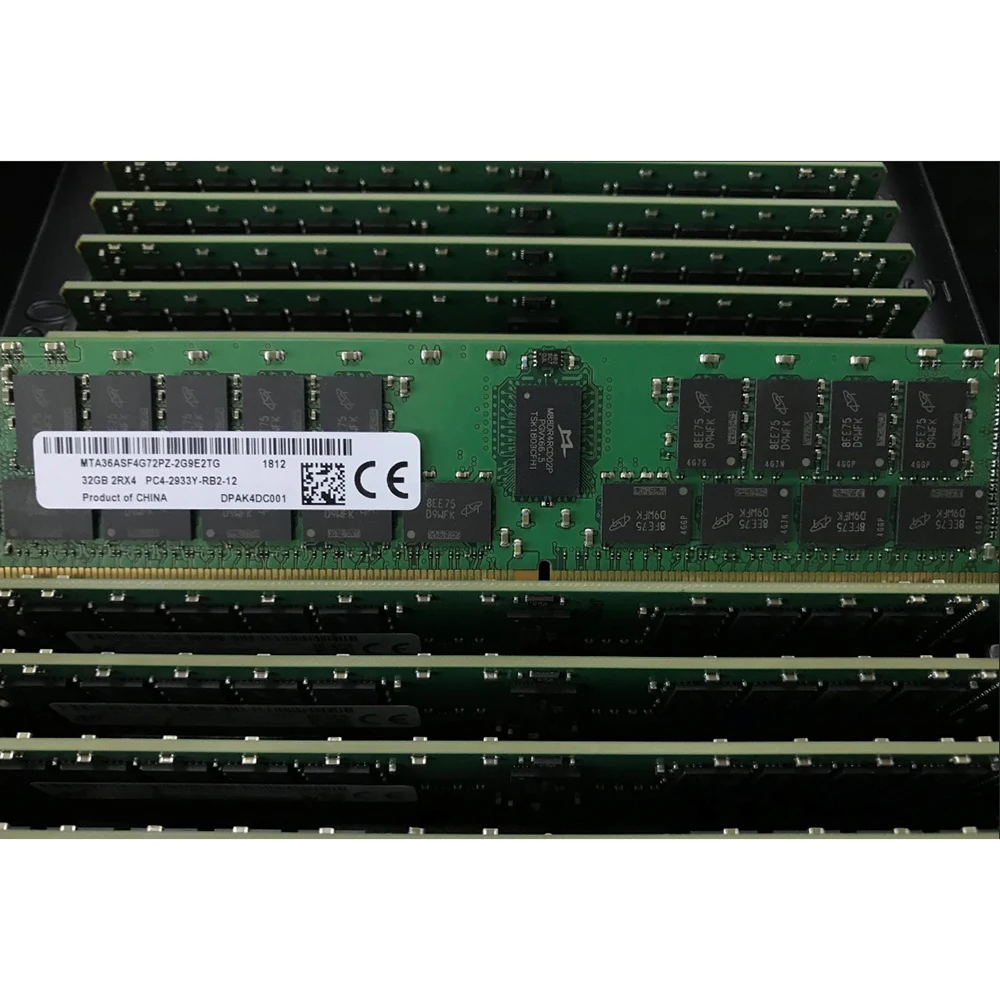 

MTA36ASF4G72PZ-2G9E2 For MT RAM 32GB 2RX4 DDR4 2933 PC4-2933Y-RB2-12 32G ECC Server Memory Fast Ship High Quality