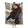 Singer D-Dua Lipas Summer Blanket Thin Blanket for Couch Sofa Warmth Bed Artificial Flannel Blankets Comfortable 6