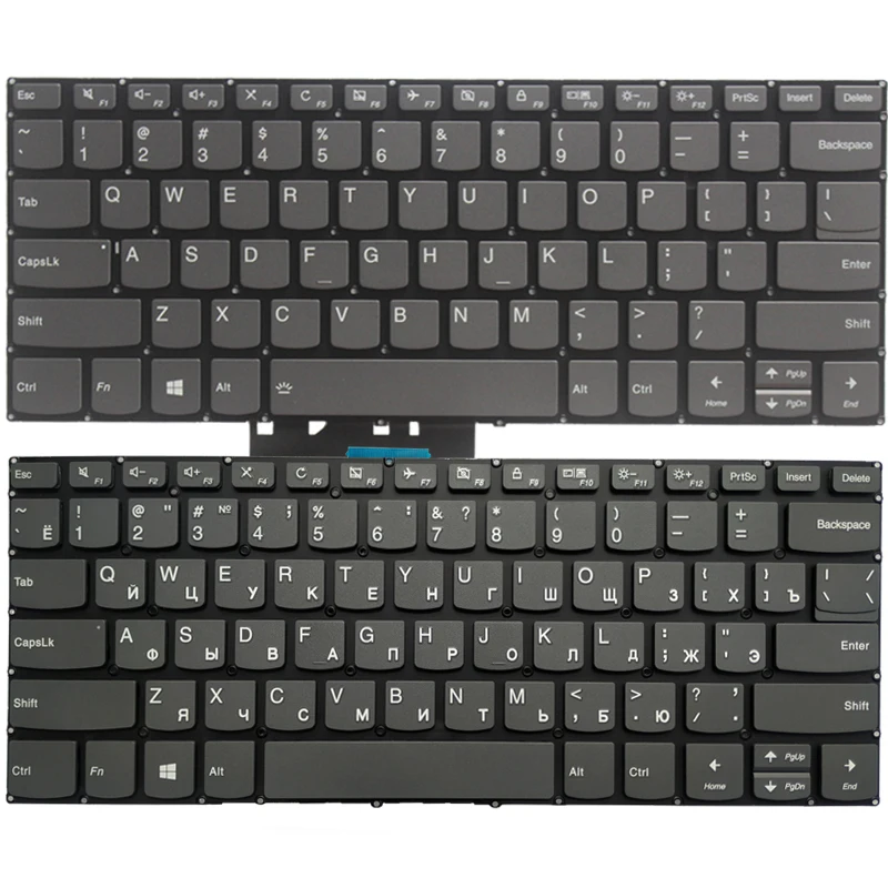 Teclado do Portátil para Lenovo Ideapad Russo Eua Reino Unido Espanhol Latim 314ada05 3-14are05 3-14igl05 3-14iil05 Novo