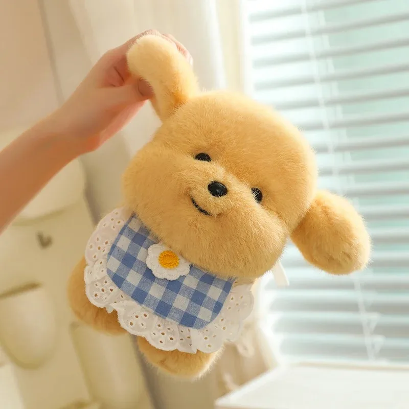 Lifelike Dog Plush Toy Simulation Golden Retriever Kawaii Husky Plushie Soft Stuffed Animal Cute Puppy Doll for Gifts Decor 3