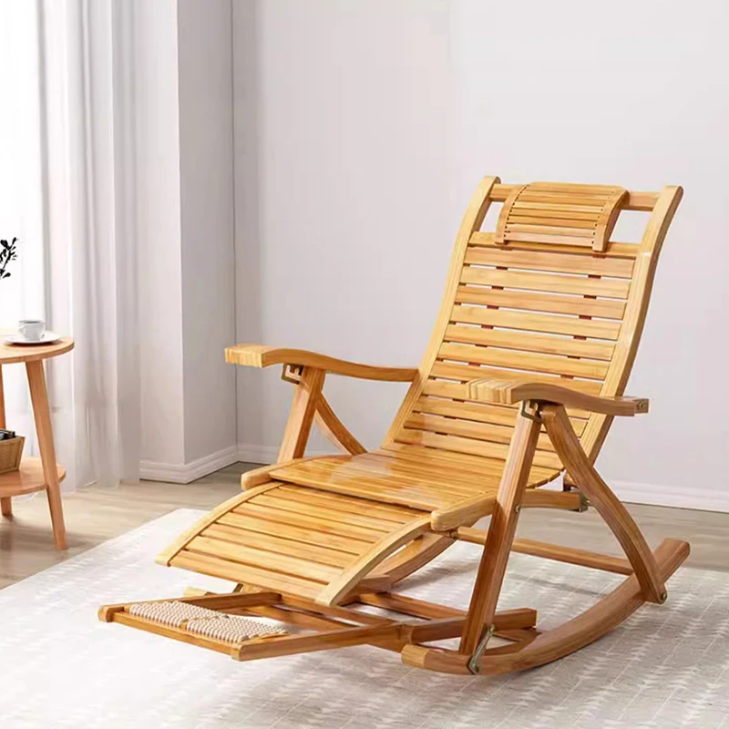 

Wooden Minimalist Lazyboy Recliner Chair Patio Industrial Living Room Balcony Chair Luxury Silla Escritorio Designer Furniture