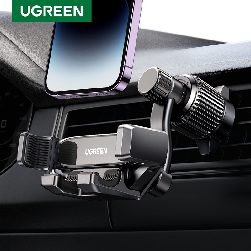 UGREEN Car Phone Holder Gravity Car Phone Stand For iPhone 15 14 13 Pro Max Xiaomi Samsung 360Â°Rotation Air Vent Phone Holder