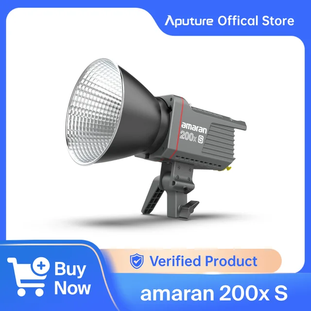 amaran 200x S 200W Bi-Color LED Video Light 2700-6500K Bluetooth