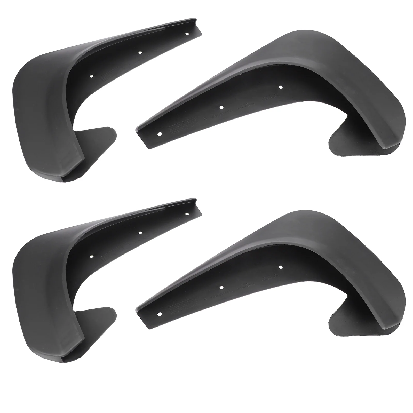 

4 Pcs Fender Auto Accessories Splashing Guards for Car Protection Cars Useful Mud Flaps Plastic Professional Mudguards