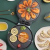 DMWD Electric Baking Pan Double-sided Heating Crepe Maker Skillet Pancake Baking Machine Non Stick Grill Pie Pizza Griddle 20cm 2