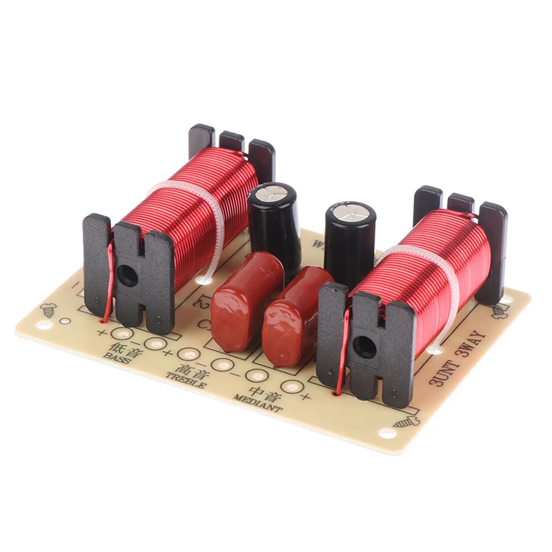 Audio Speaker Crossover Circuit Treble Midrange Bass Module 3 Way 900-4000Hz Frequency Divider Home Loudspeaker Filter Refit Kit audio speaker,speaker frequency divider