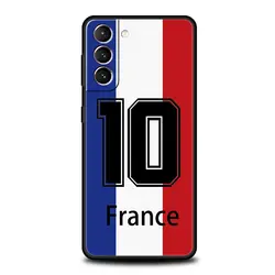 France Flag Soccer Paris Soft Phone Case - Stylish Protective Cover Bumper - Samsung S20Ultra (A1)