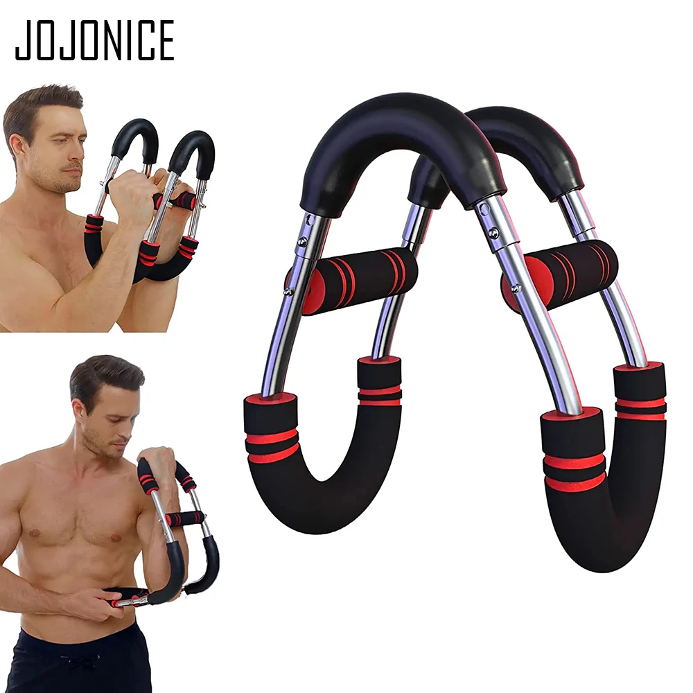 

Power Twister Arm Exerciser Heavy Duty Chest Expander Arm Enhanced Exercise Strengthener Home Gym Fitness Equipment (110-130lbs)