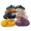 Baby Shoes Infant Boy Girl Classical Lace-up Tassels Suede Sofe Anti-slip Soft Sole Shoes Toddler Crib Crawl Shoes Moccasins 1